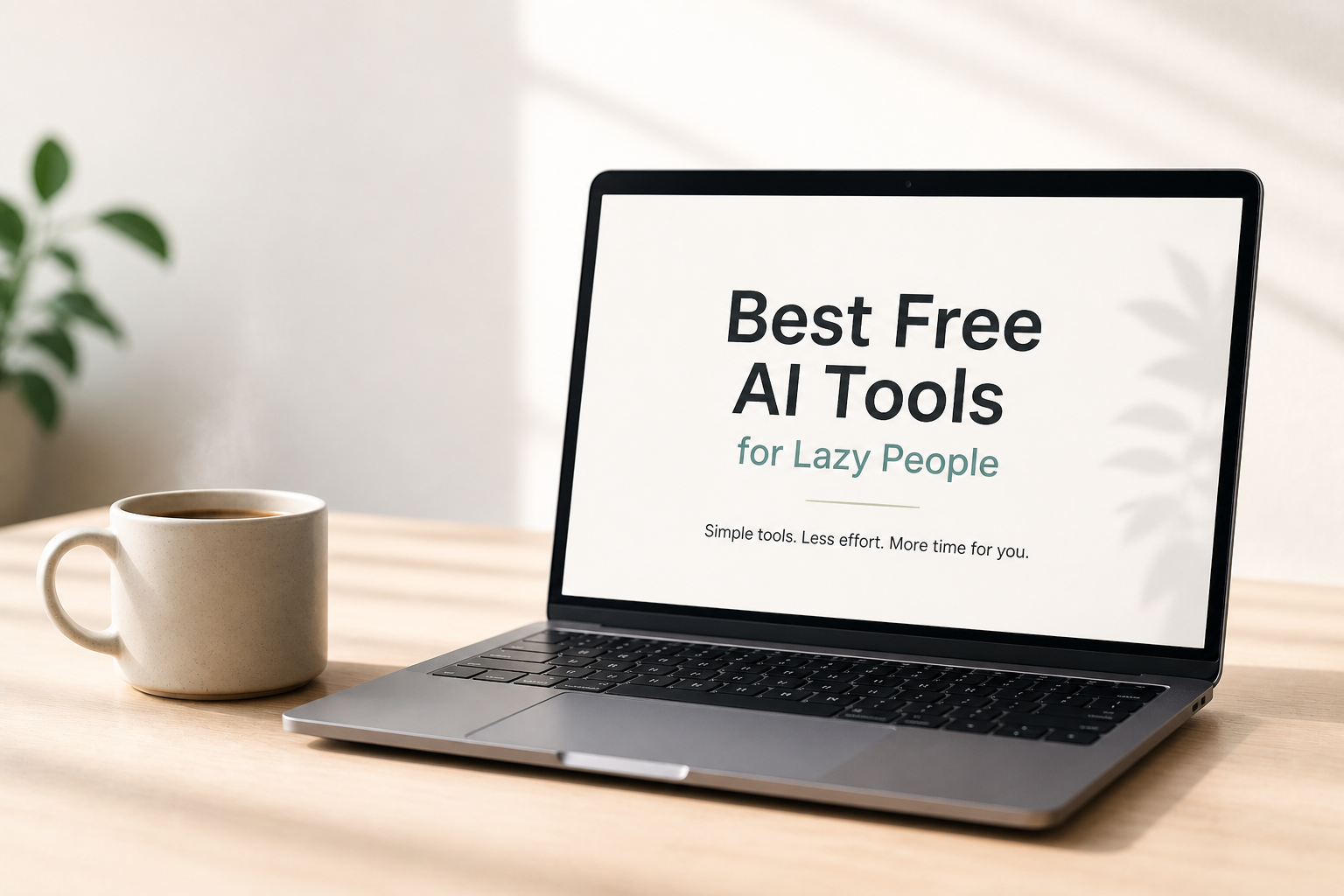 Best Free AI Tools for Lazy People (No Cost, No Effort)